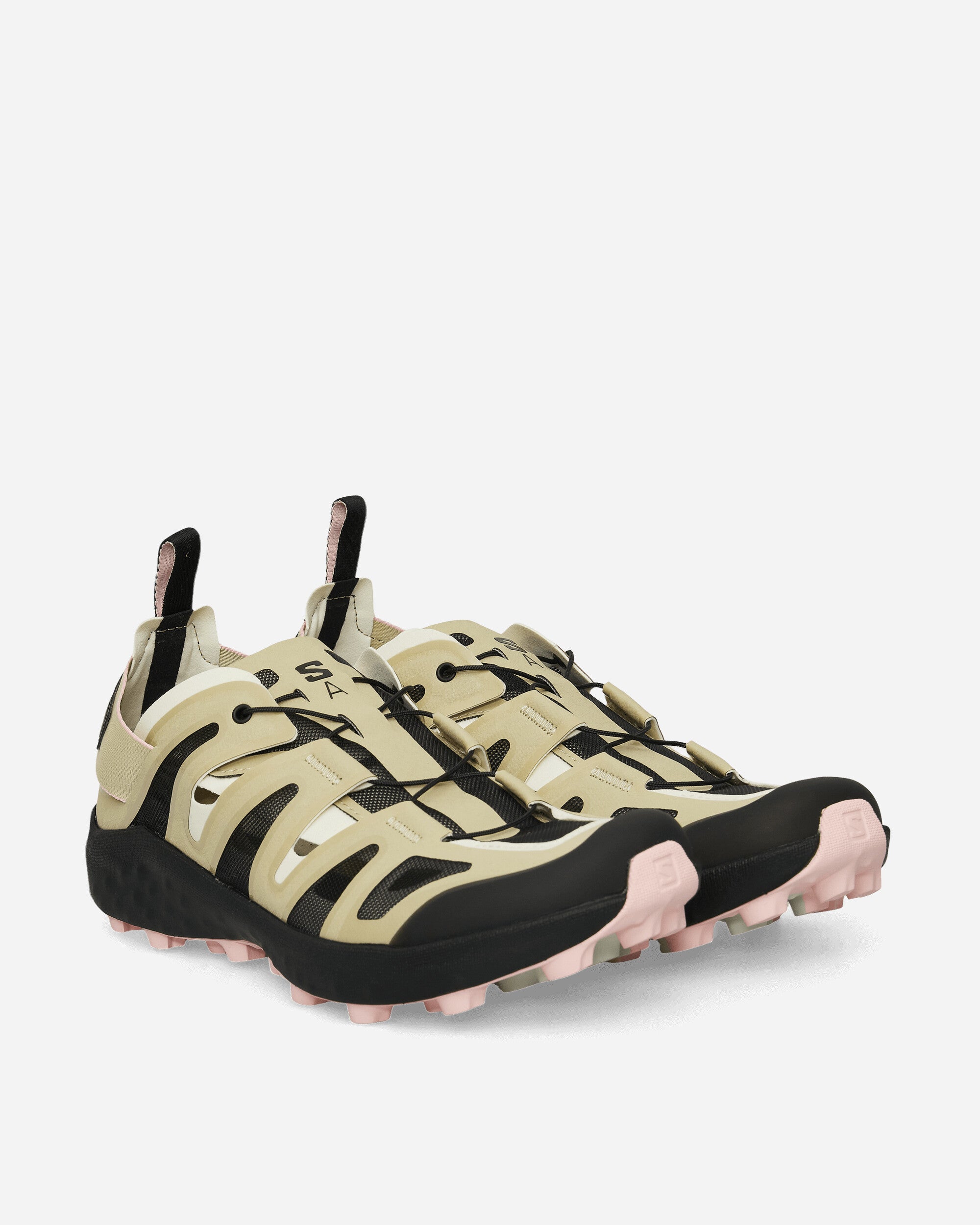 Salomon Udara Advanced Olive Green/Black/Pink Sneakers Low L47730400