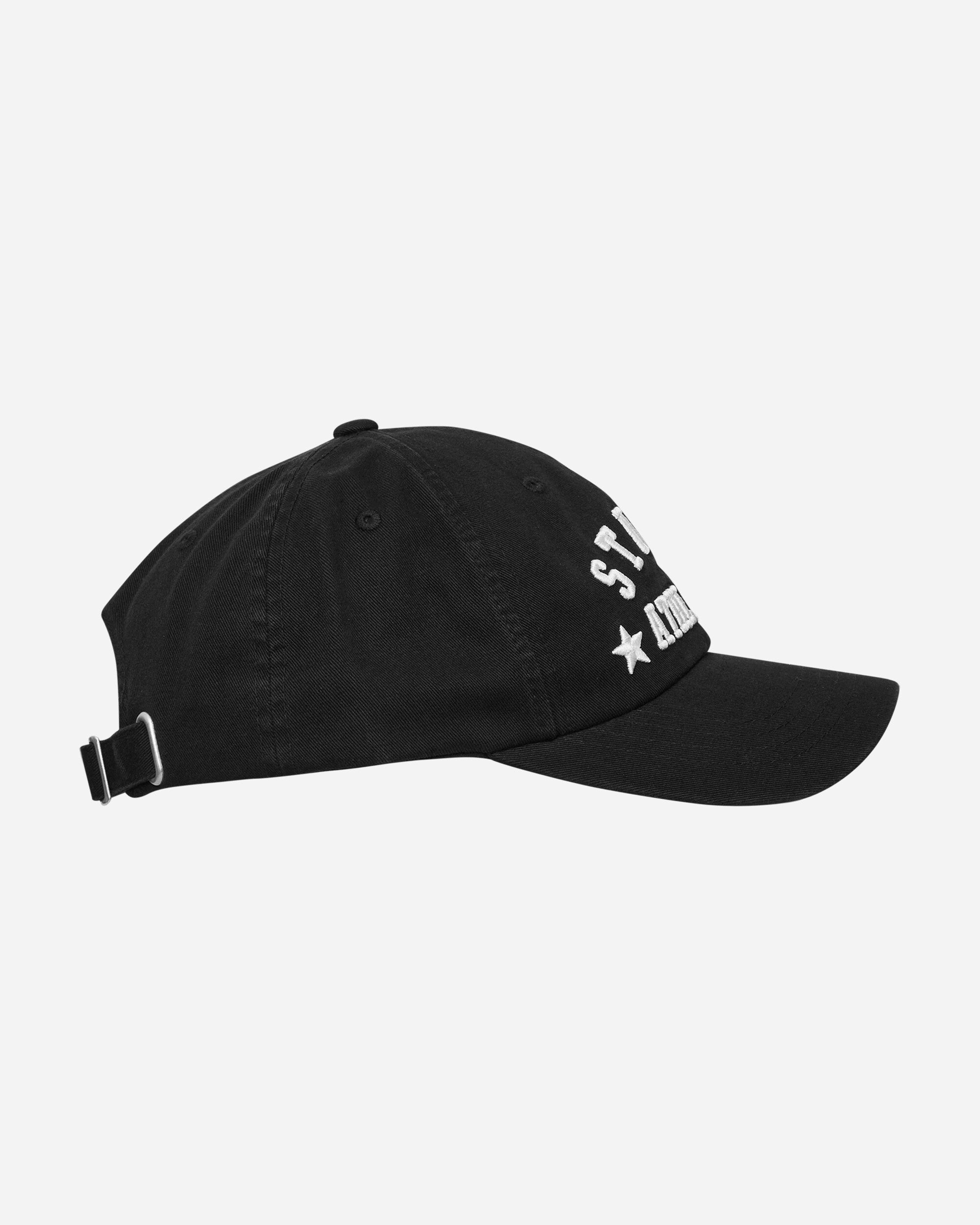 Stüssy Lp Athletics Strapback Cap Black Hats Caps 1311178SJ 0001