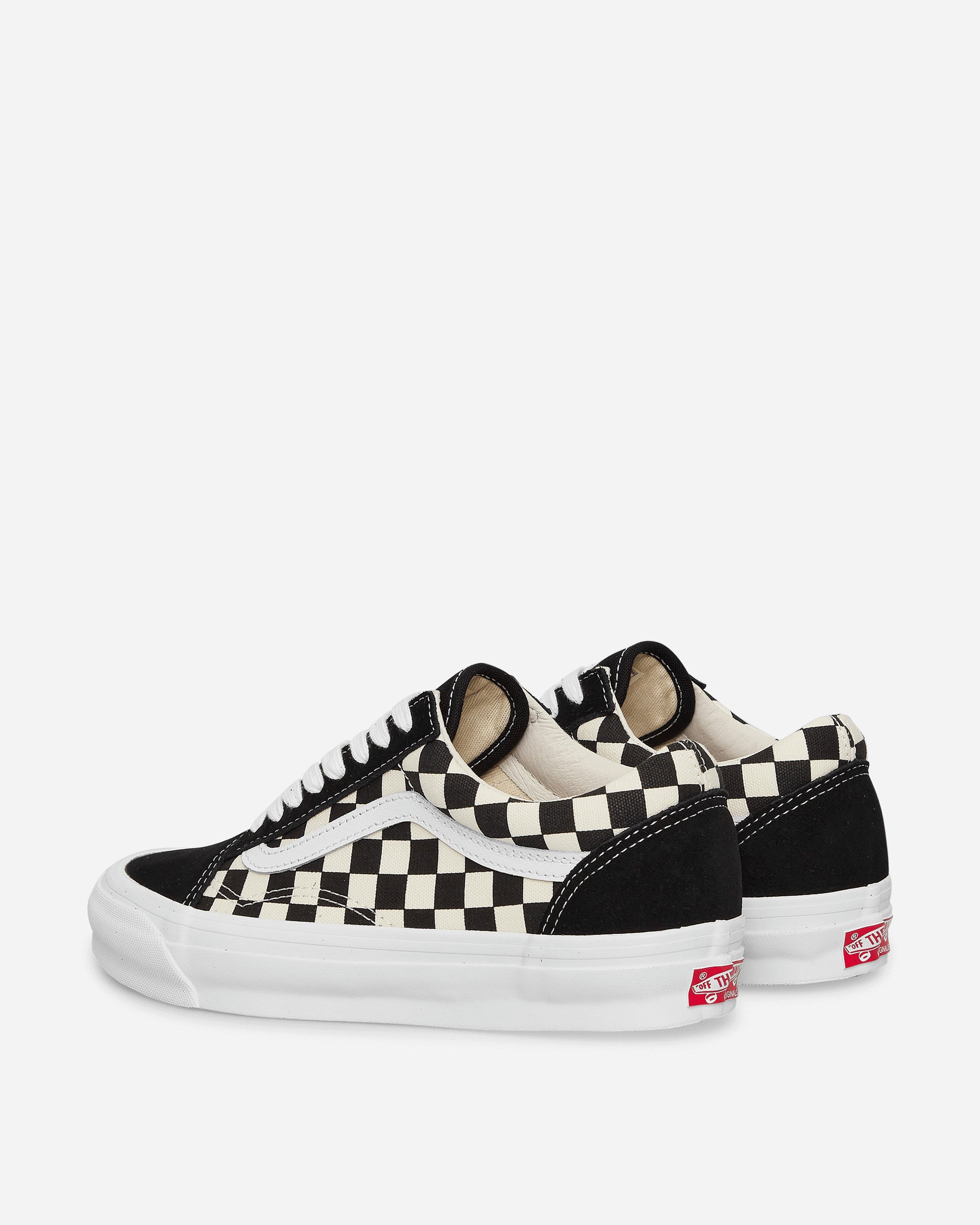 Vans Ua Og Old Skool Lx Black/Classic White Check Sneakers Low VN0A4P3X6391