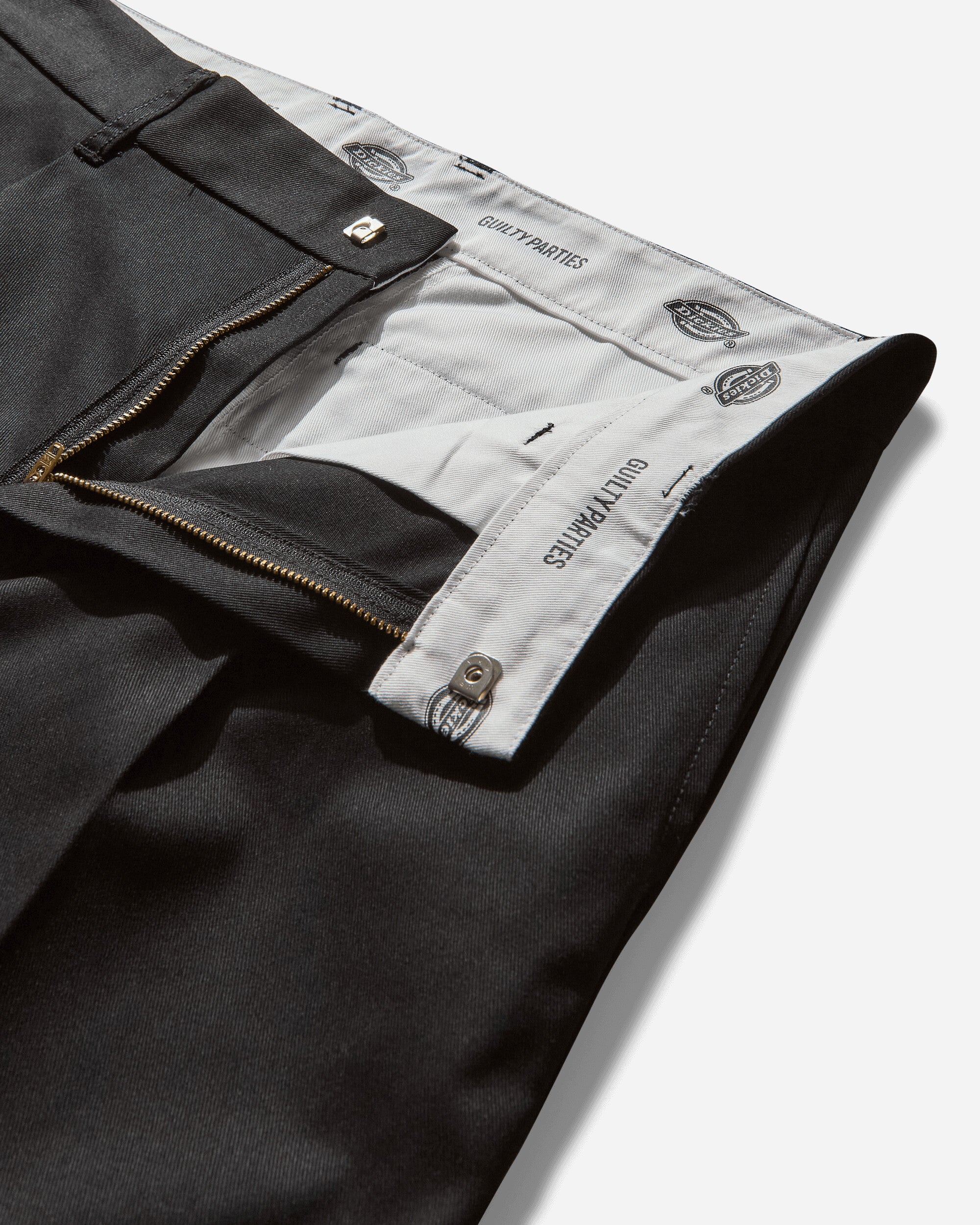 WACKO MARIA Dickies / Pleated Trousers Black Pants Casual 25SS-WMP-DC01 BLACK