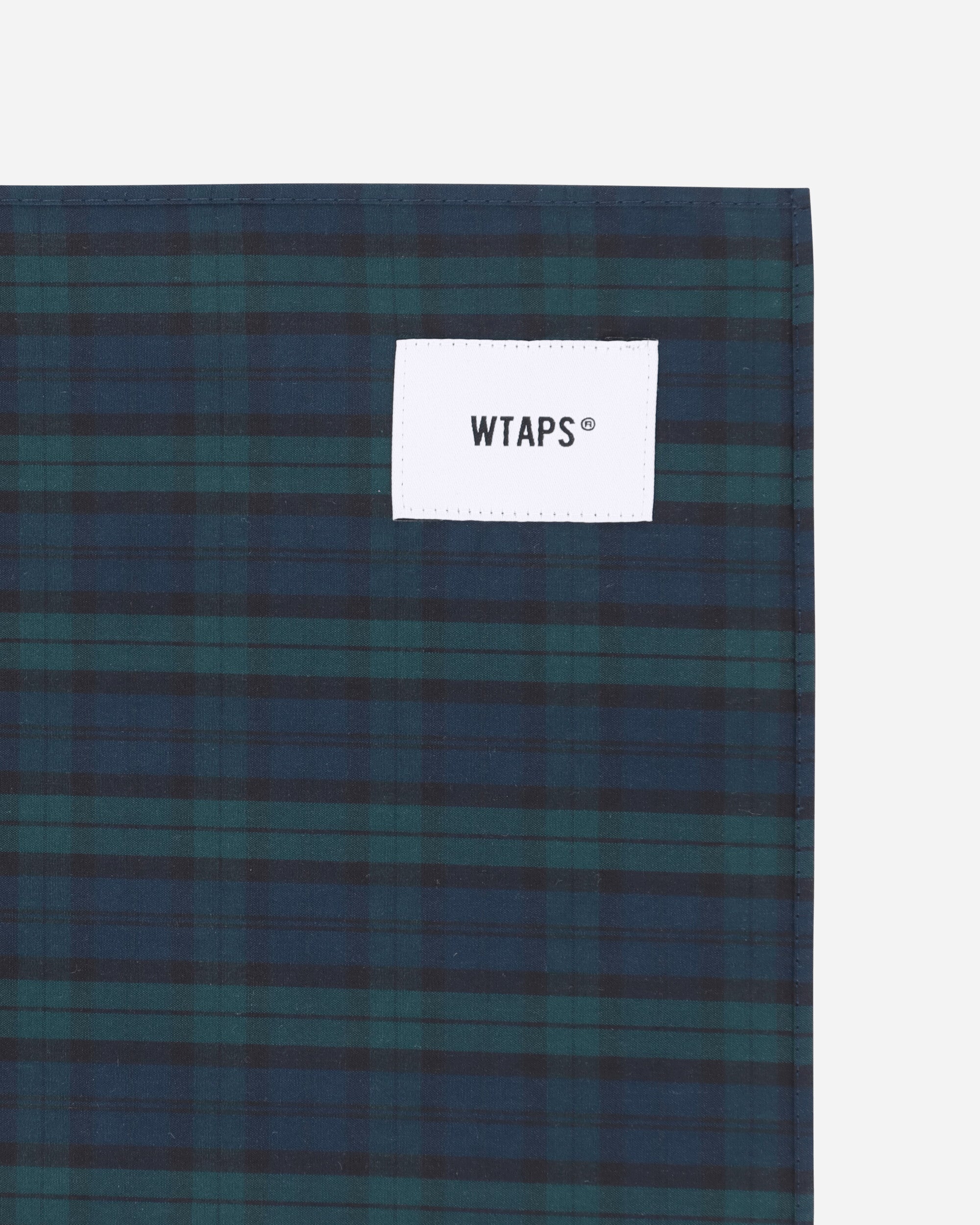 WTAPS Bandaria/Bandanna/Cotton Green Gloves and Scarves Bandanas 251WVDT-AC01 GREEN