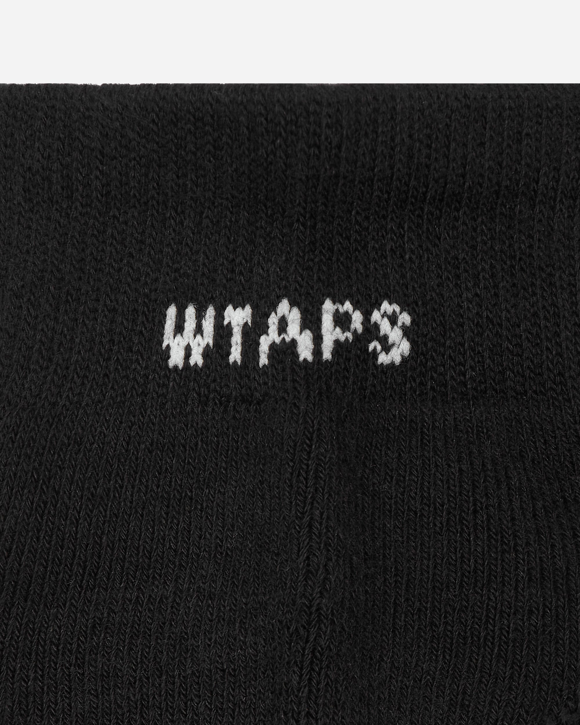 WTAPS Skivvies Sox Black Underwear Socks 251MYDT-UWM04 BLACK
