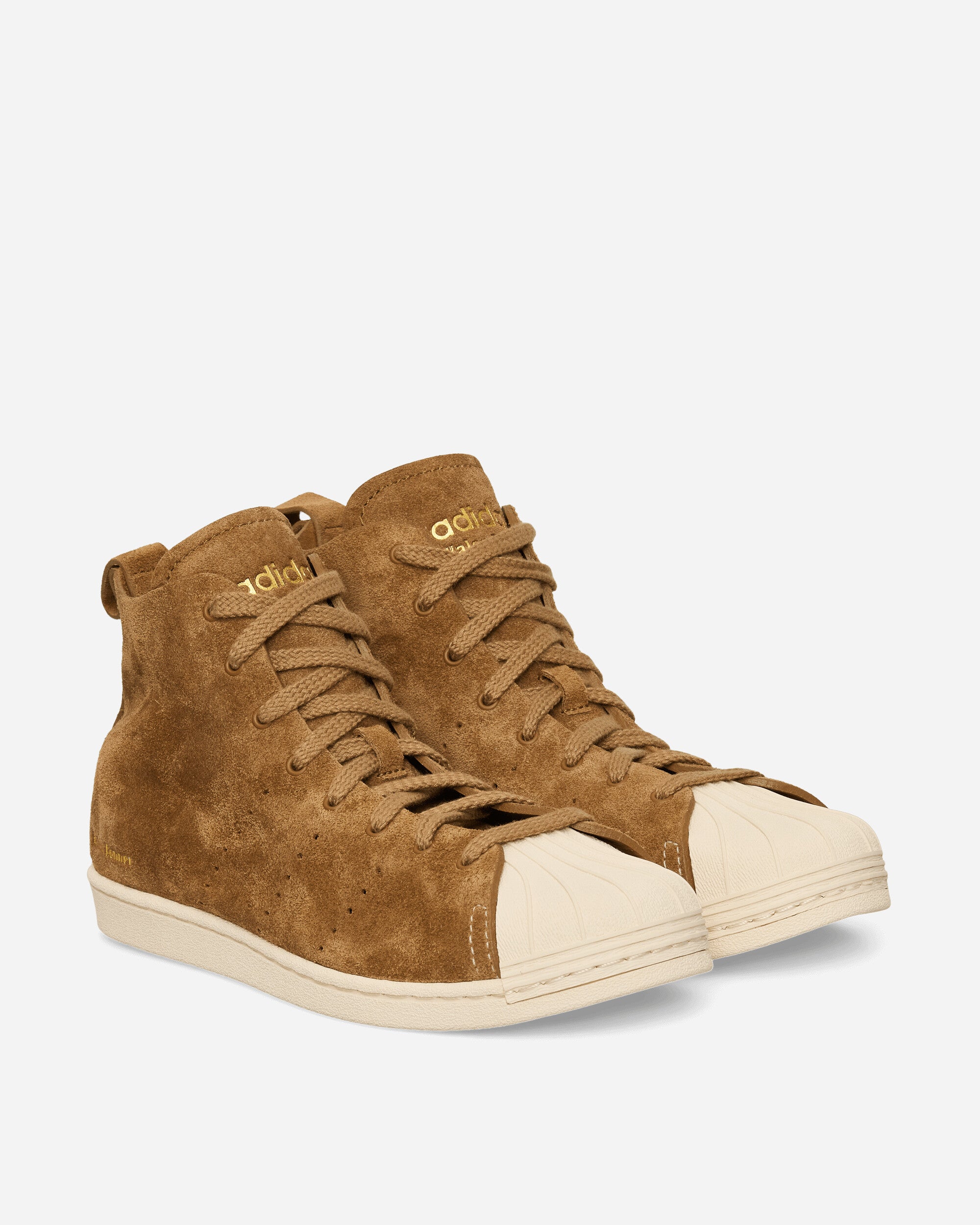 adidas Wb Superstar Hi Wonder White/Gold Met Sneakers High JR0217