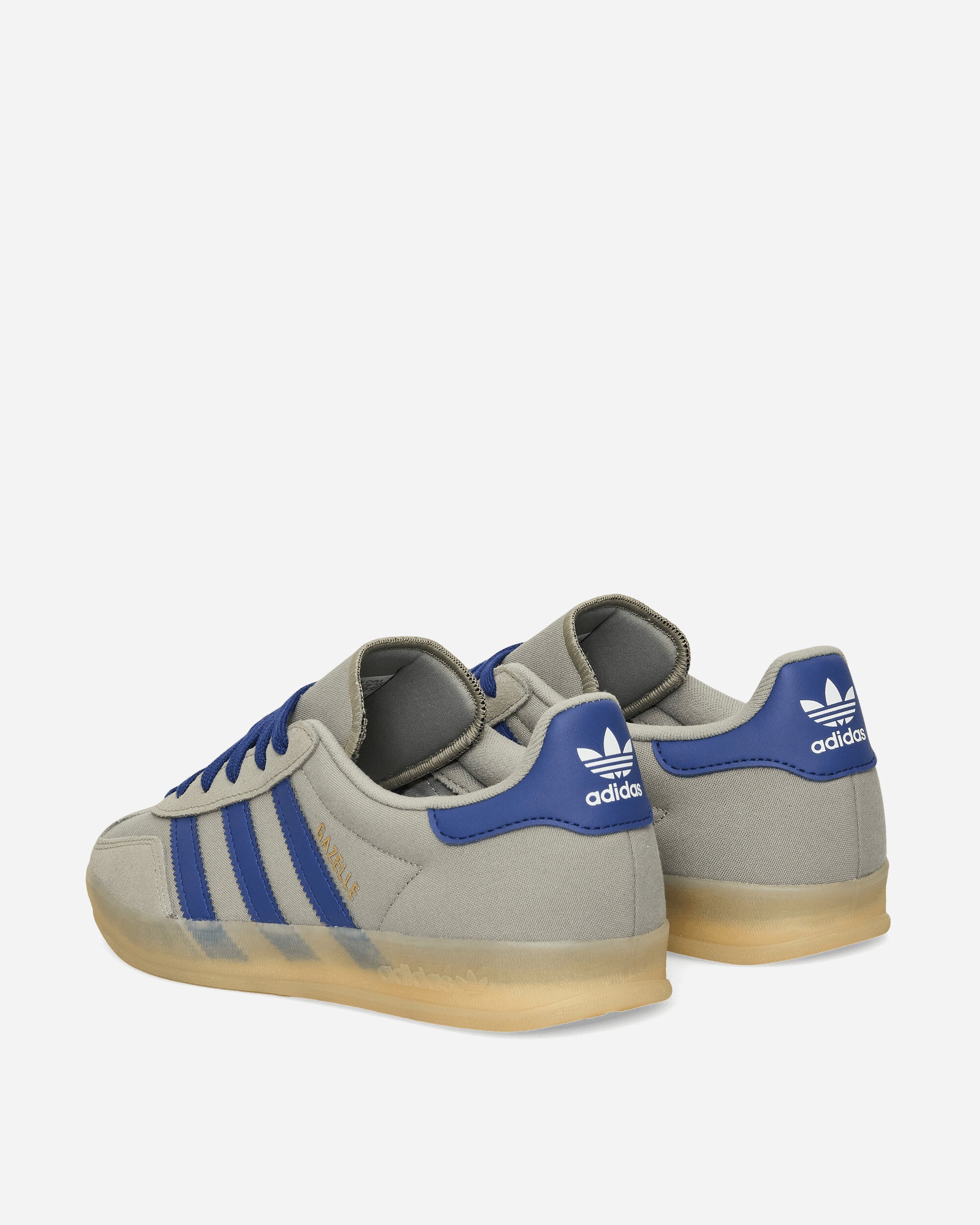 adidas Gazelle Indoor Silver Pebble/Victory Blue Sneakers Low JQ8390