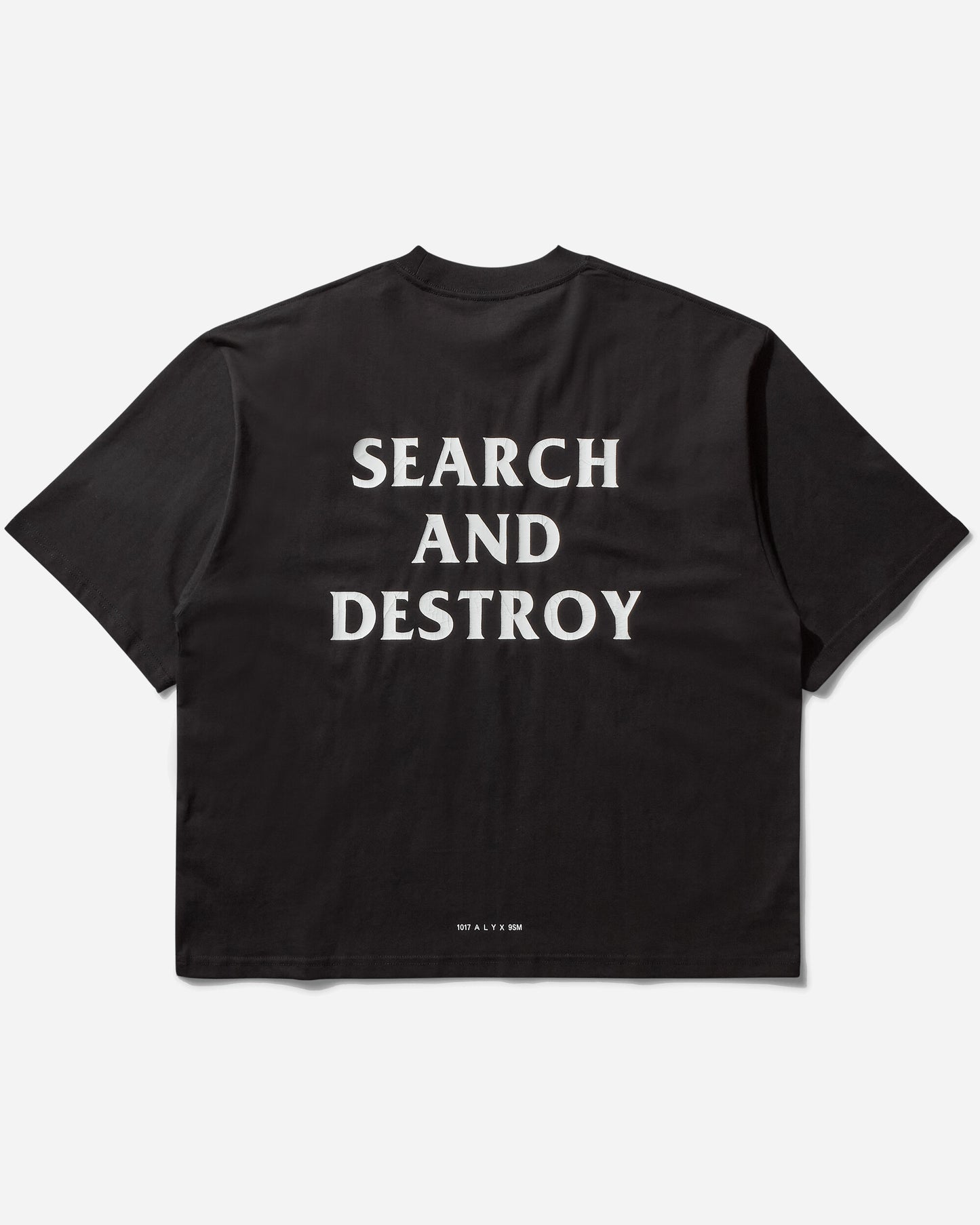 1017 ALYX 9SM Skull Oversized Tee Black T-Shirts Shortsleeve AAMTS0516FA01 BLK0001