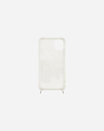 1017 Alyx 9SM Iphone Case 11 With Cubix Chain Strap Trasparent/Silver Bags and Backpacks Cases AAUTH0012OT01 MTY0001