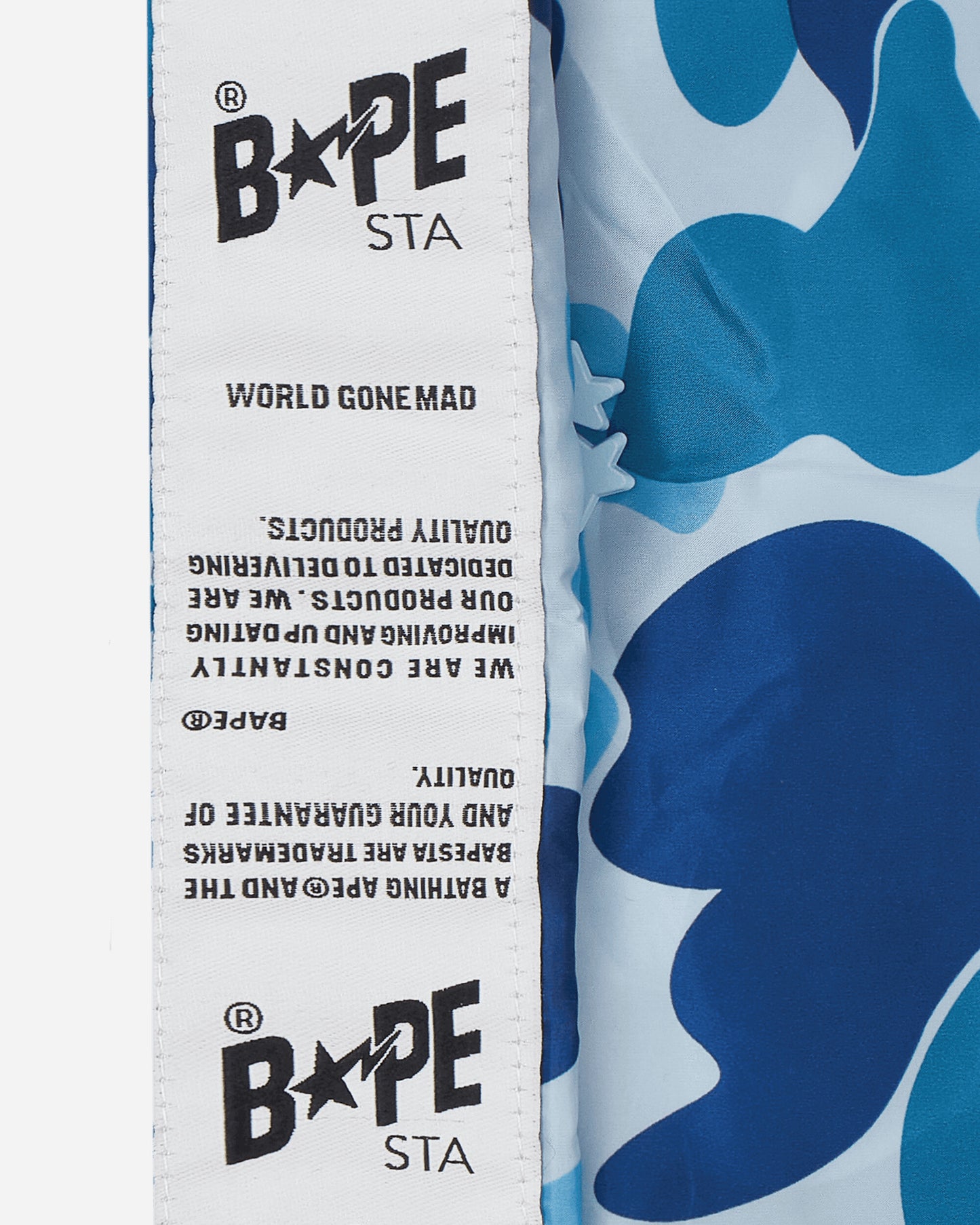 A Bathing Ape Abc Assortment (L) M BLACK Bags and Backpacks Cases 1F80182030 001