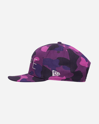 A Bathing Ape Color Camo New Era Snap Back PURPLE Hats Caps 1G80180020 PURPLE