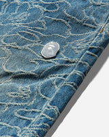 A Bathing Ape Line Camo Jacquard One Point Relaxed Fit 13Oz Denim Pants M Light Indigo Pants Denim 1L30150302 LIGHTINDI