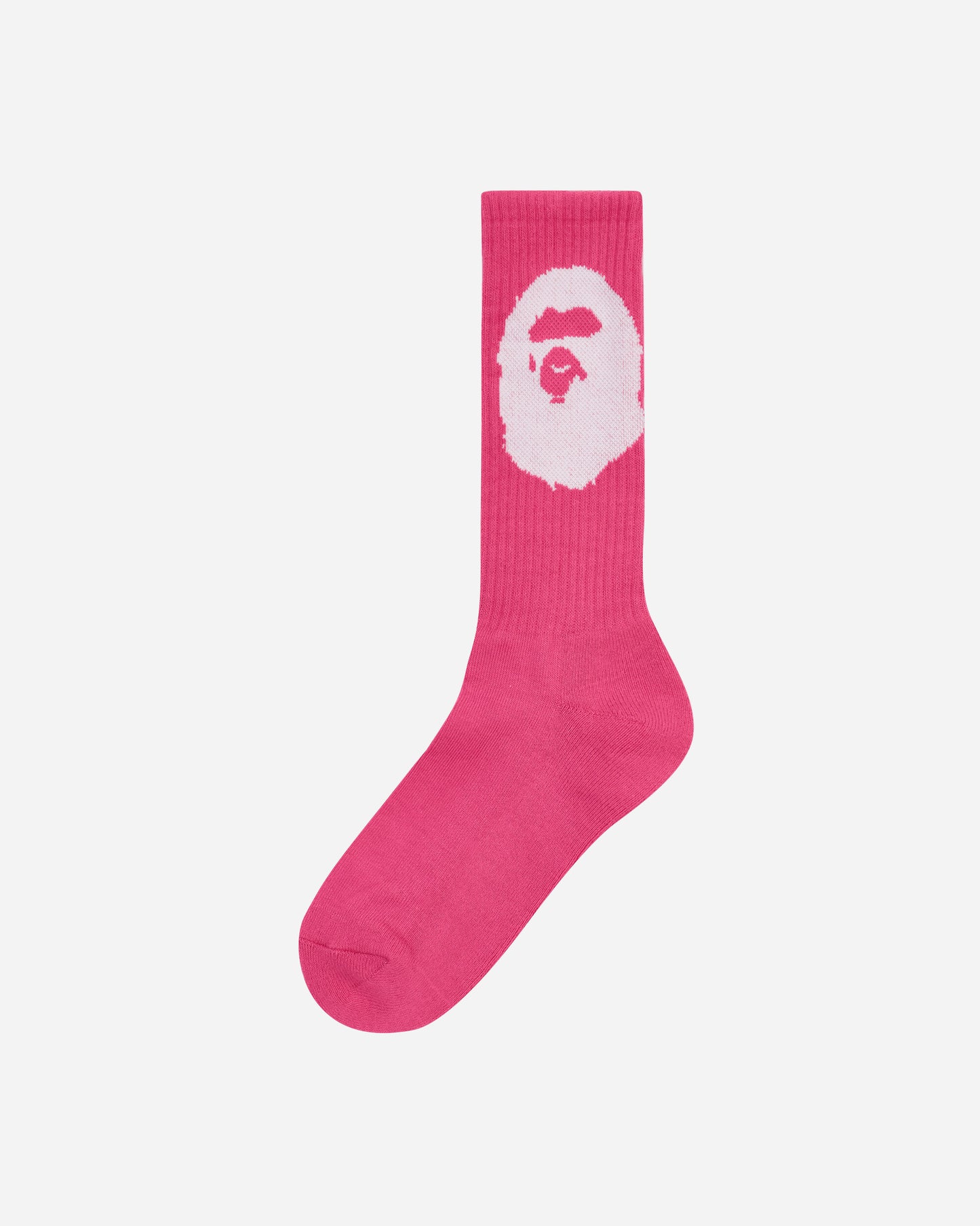 A Bathing Ape Big Ape Head RED Underwear Socks 1G30183003 RED