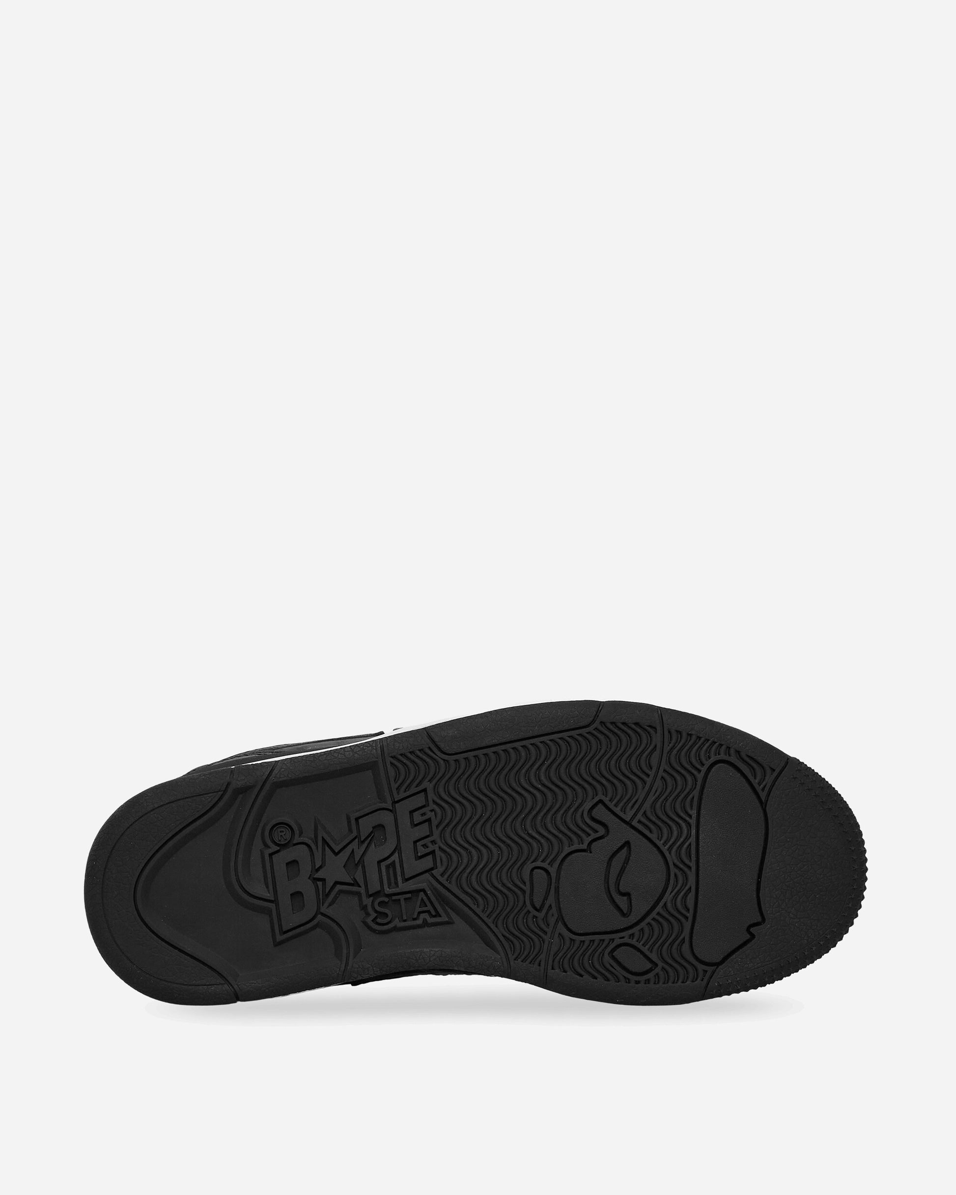 A Bathing Ape Bape Clutch Sta #2 M2 Black Sneakers Low 1K30191315 BLACK