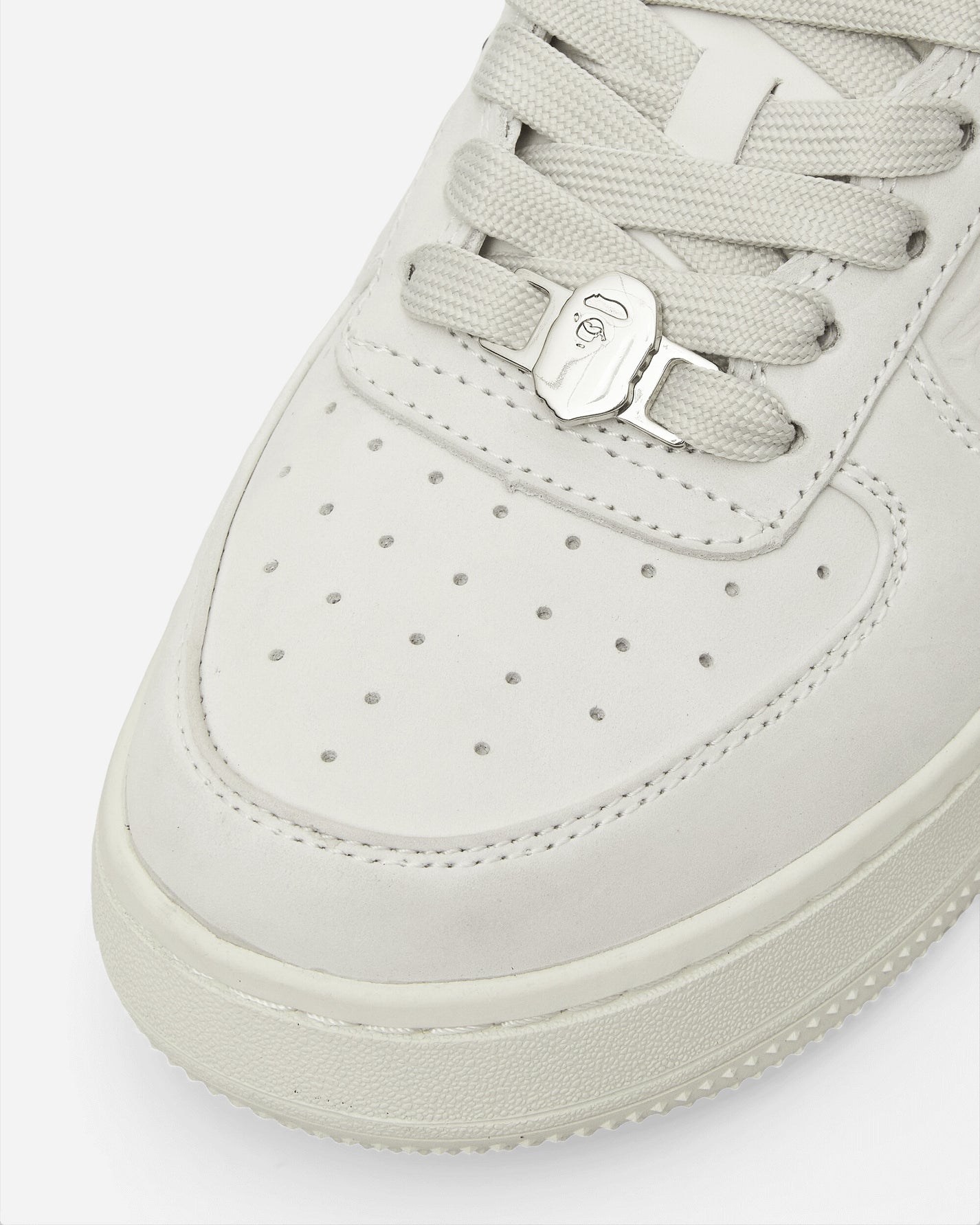 A Bathing Ape Bape Sta #3 M2 White Sneakers Low 1L30191310 WHITE