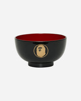 A Bathing Ape Ape Head Soup Bowl M Black Tableware Dishes and Trays 1K80193002 BLACK