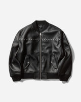AFB Studded Bomber Jacket Black Coats and Jackets Jackets BMBJKT BLACK