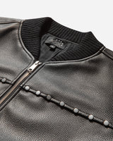 AFB Studded Bomber Jacket Black Coats and Jackets Jackets BMBJKT BLACK