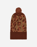 Acne Studios Face Kallard Balaclava Pale Orange/Coffee Brown Hats Balaclavas C40240- CWM