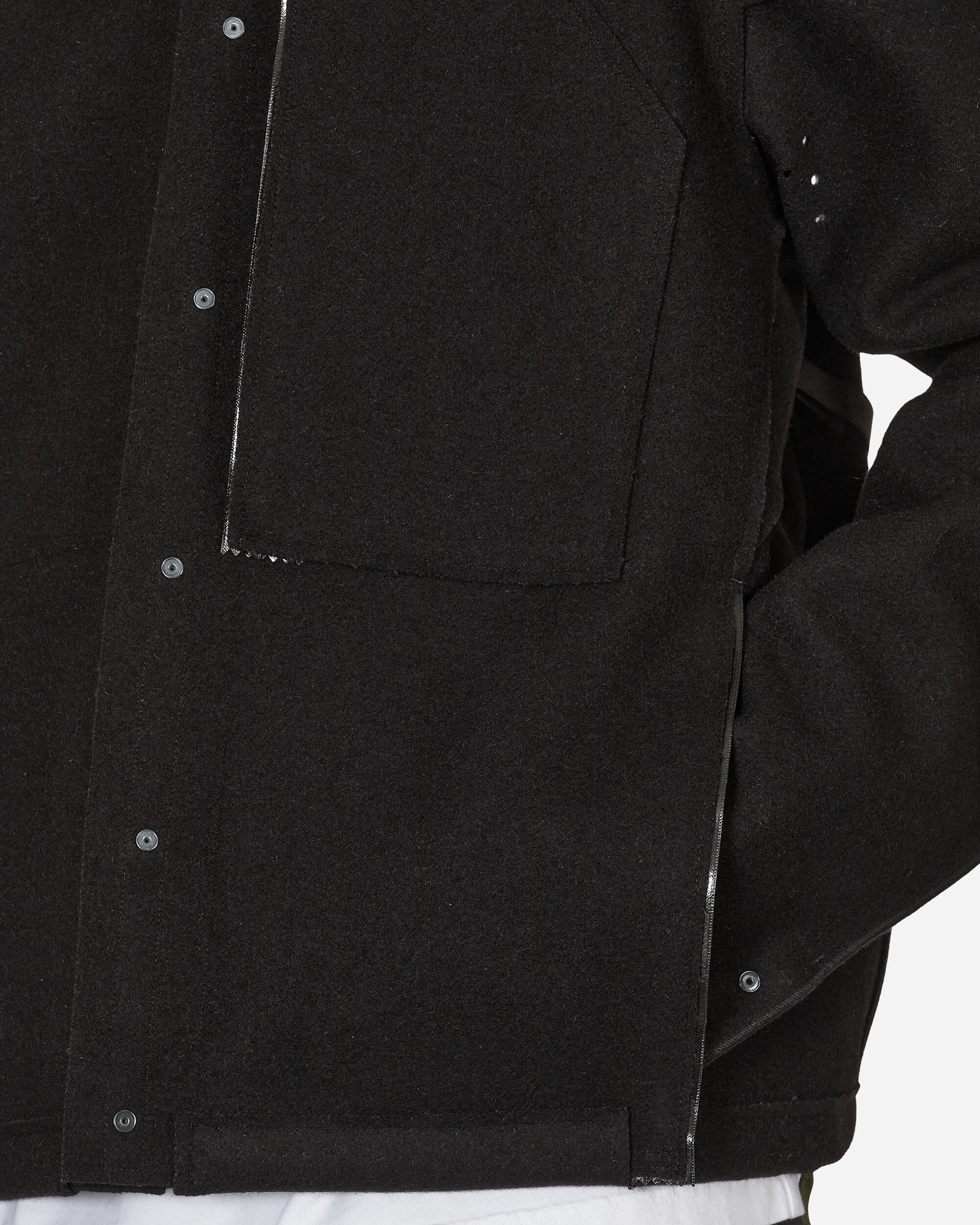 Acronym Burel Wool Jacket Black Coats and Jackets Jackets J70-BU 1