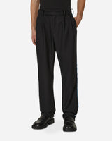 Ahluwalia Priya Trouser Black Pants Trousers M-AHLU-TR001-SS23-FA109  BK