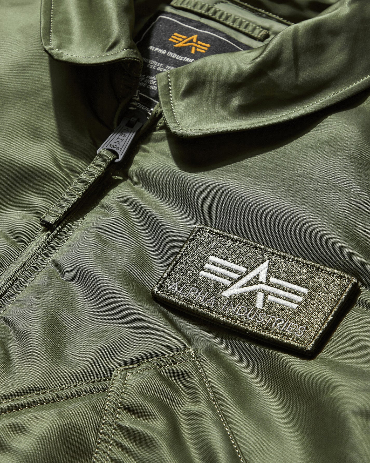 Alpha Industries CWU 45 (HERITAGE) Sage-Green Coats and Jackets Jackets 100102AI 01