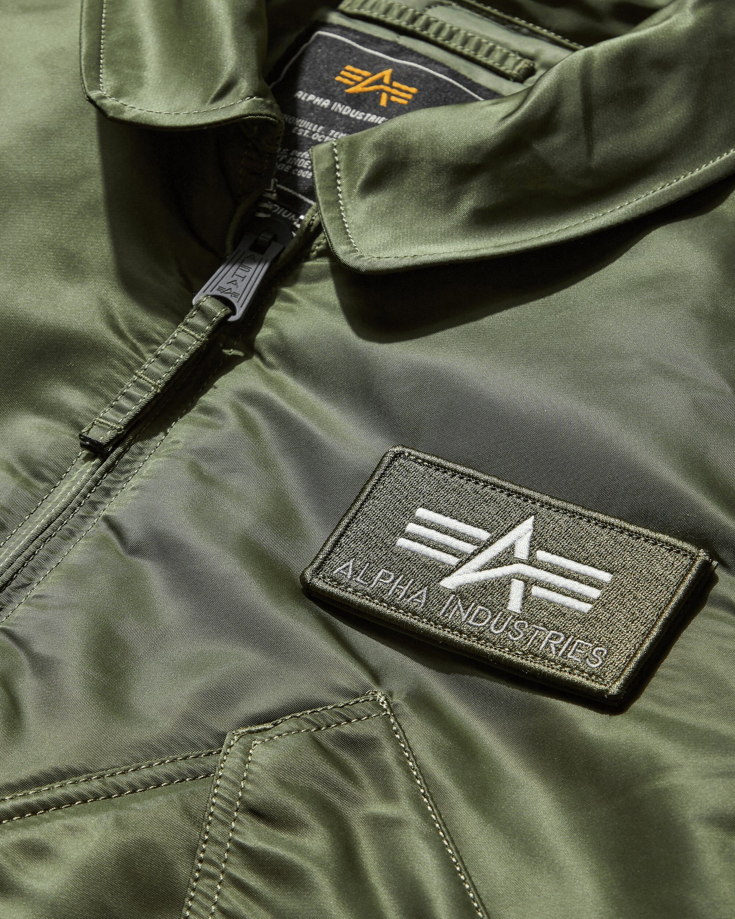 Alpha Industries CWU 45 (HERITAGE) Sage-Green Coats and Jackets Jackets 100102AI 01