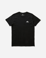 Alpha Industries Basic T Small Logo Black T-Shirts Shortsleeve X188505 03