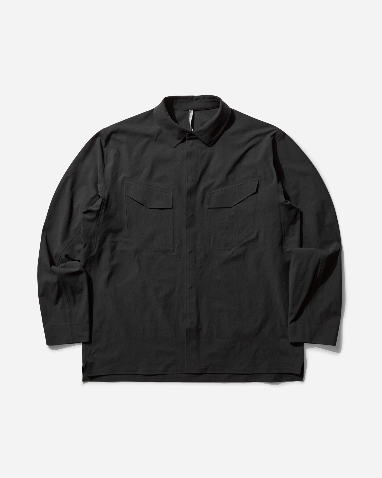 Arc'teryx Veilance Field Ls Shirt M Black Shirts Overshirt X000009635 BLACK