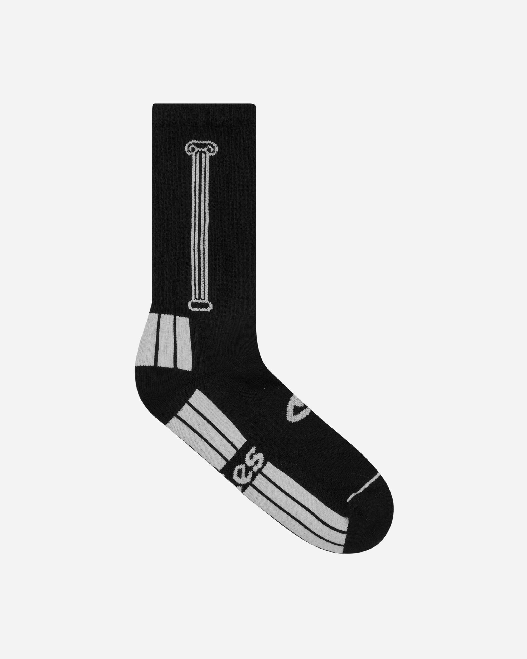 Aries Column Sock Black Underwear Socks AR0004902 BLK