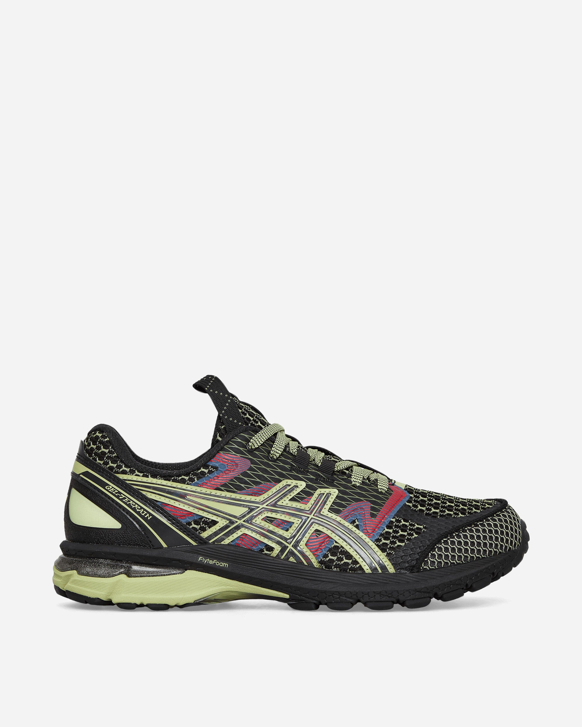 Asics Us4-S Gel-Terrain Black/Neon Lime Sneakers Low 1203A394-001