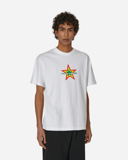 Awake NY Star Logo Tee Whtie T-Shirts Shortsleeve AWK-FW23-TS005  WHITE