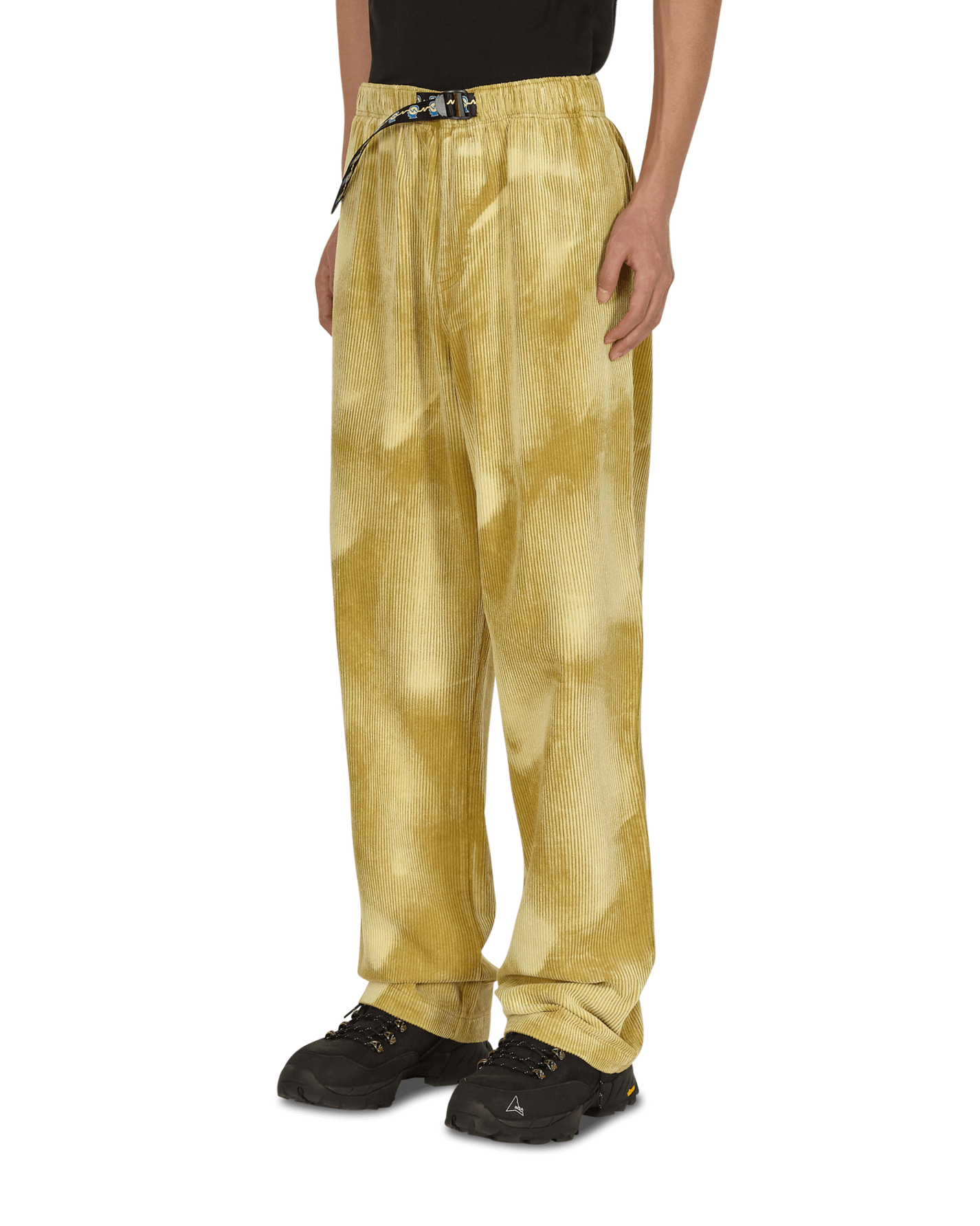 Brain Dead Bleached Cord Climber Gold Pants Trousers BDF21B11001845 YL05