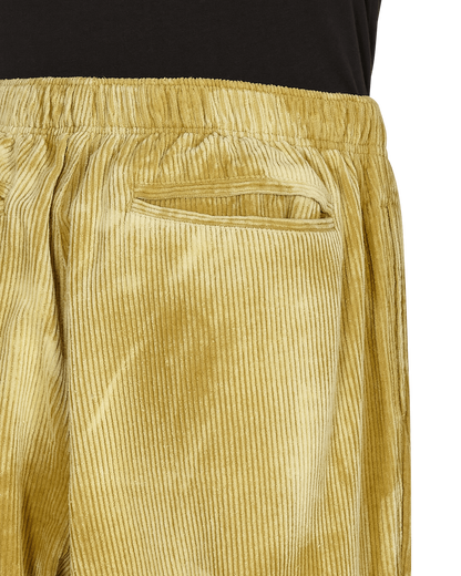 Brain Dead Bleached Cord Climber Gold Pants Trousers BDF21B11001845 YL05