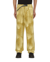 Brain Dead Bleached Cord Climber Gold Pants Trousers BDF21B11001845 YL05