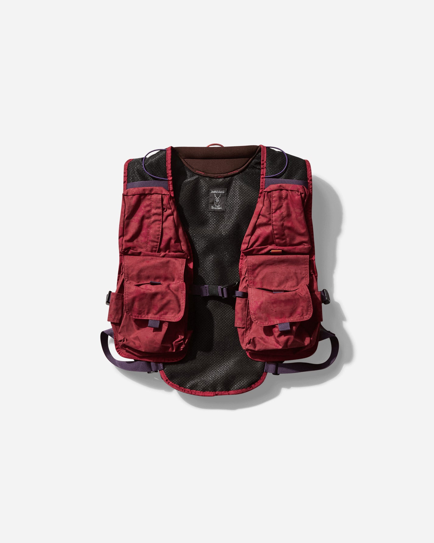 Brain Dead S2 W8 X Brain Dead Fishing Vest Pack Pink Coats and Jackets Vests BDP24A000040 PNK