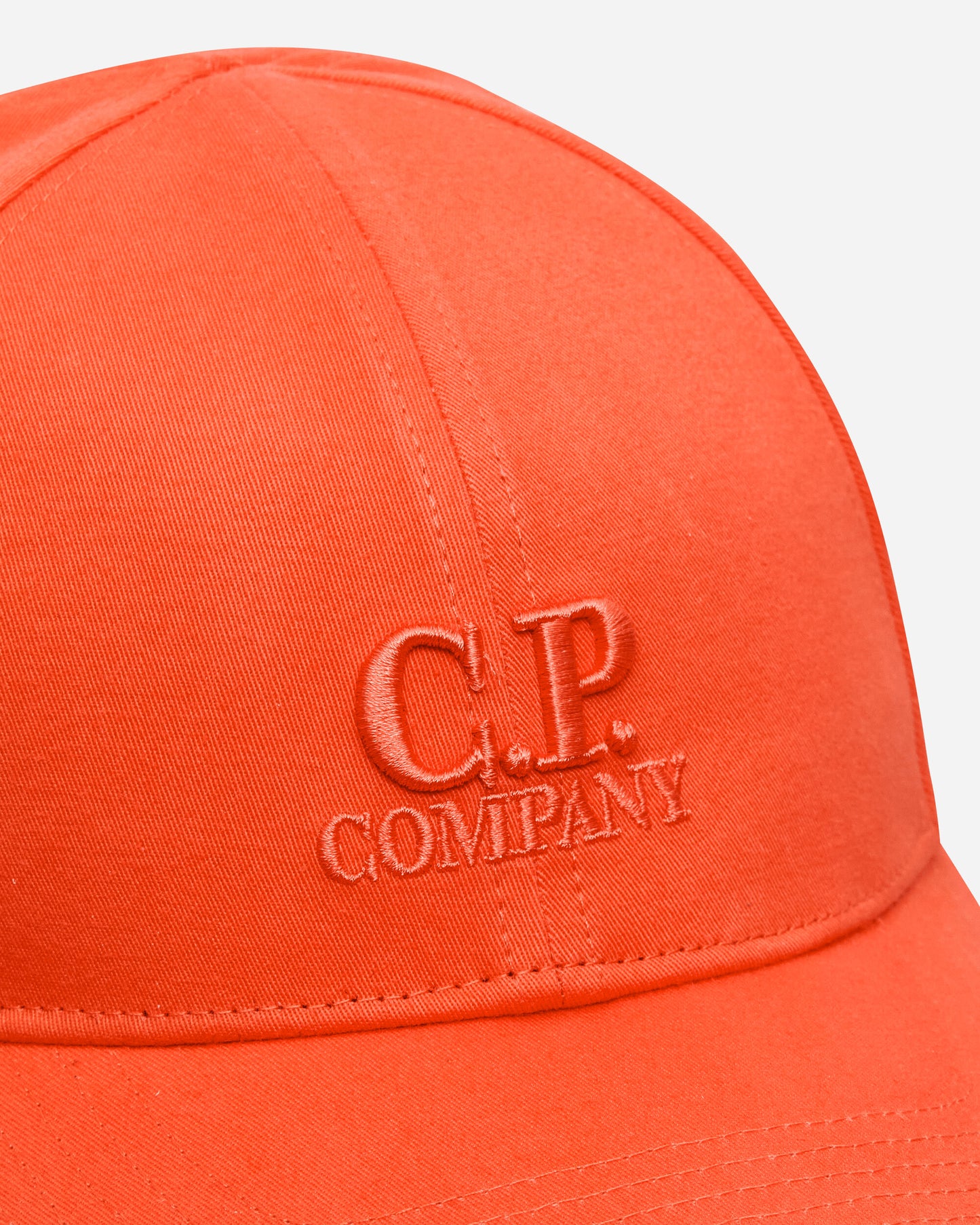 C.P. Company Gabardine Logo Cap Poinciana Hats Caps 18CMAC282A-006288A 547