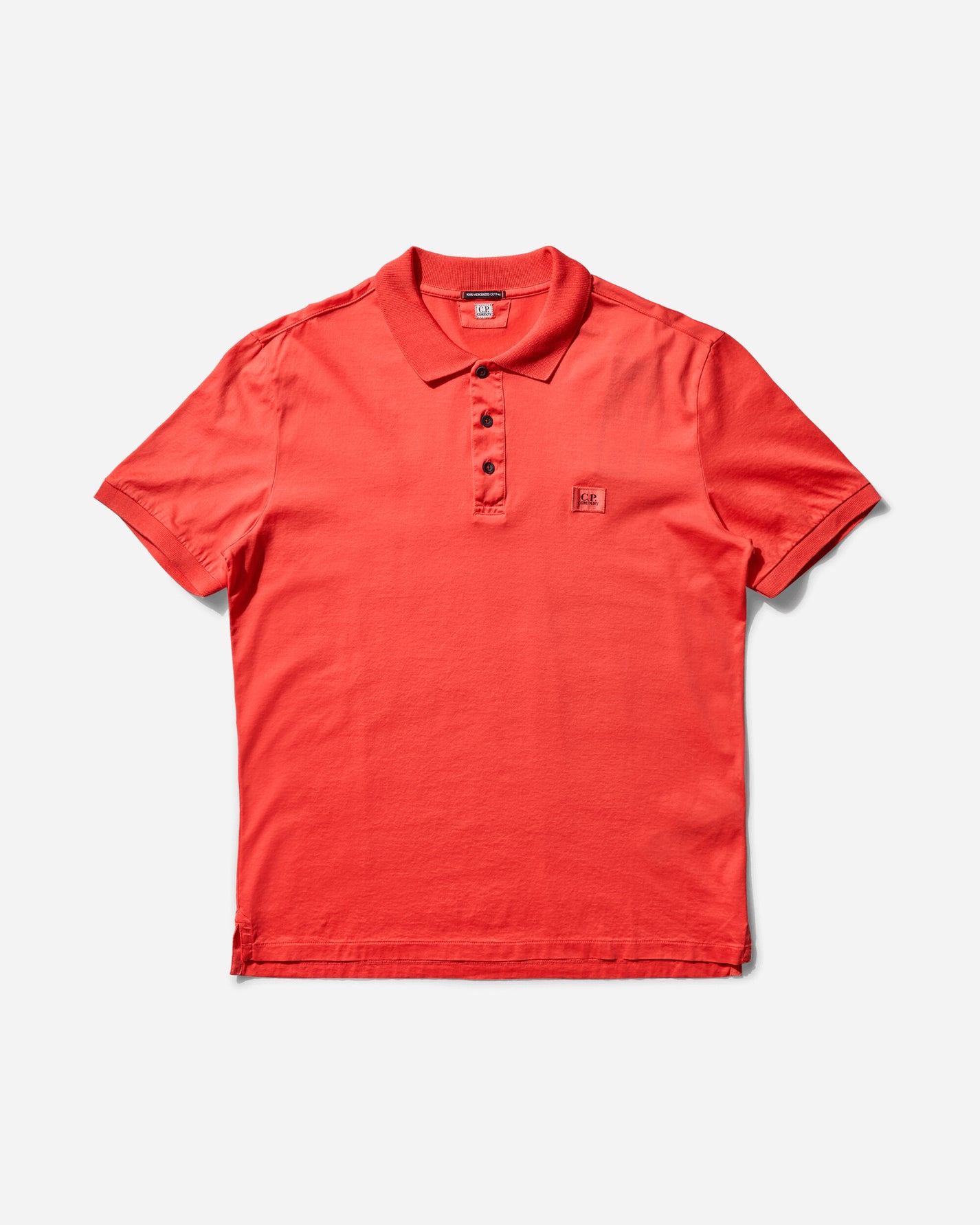 C.P. Company 70/2 Mercerized Jersey Polo Poinciana T-Shirts Polo 18CMPL091A-006374G 547