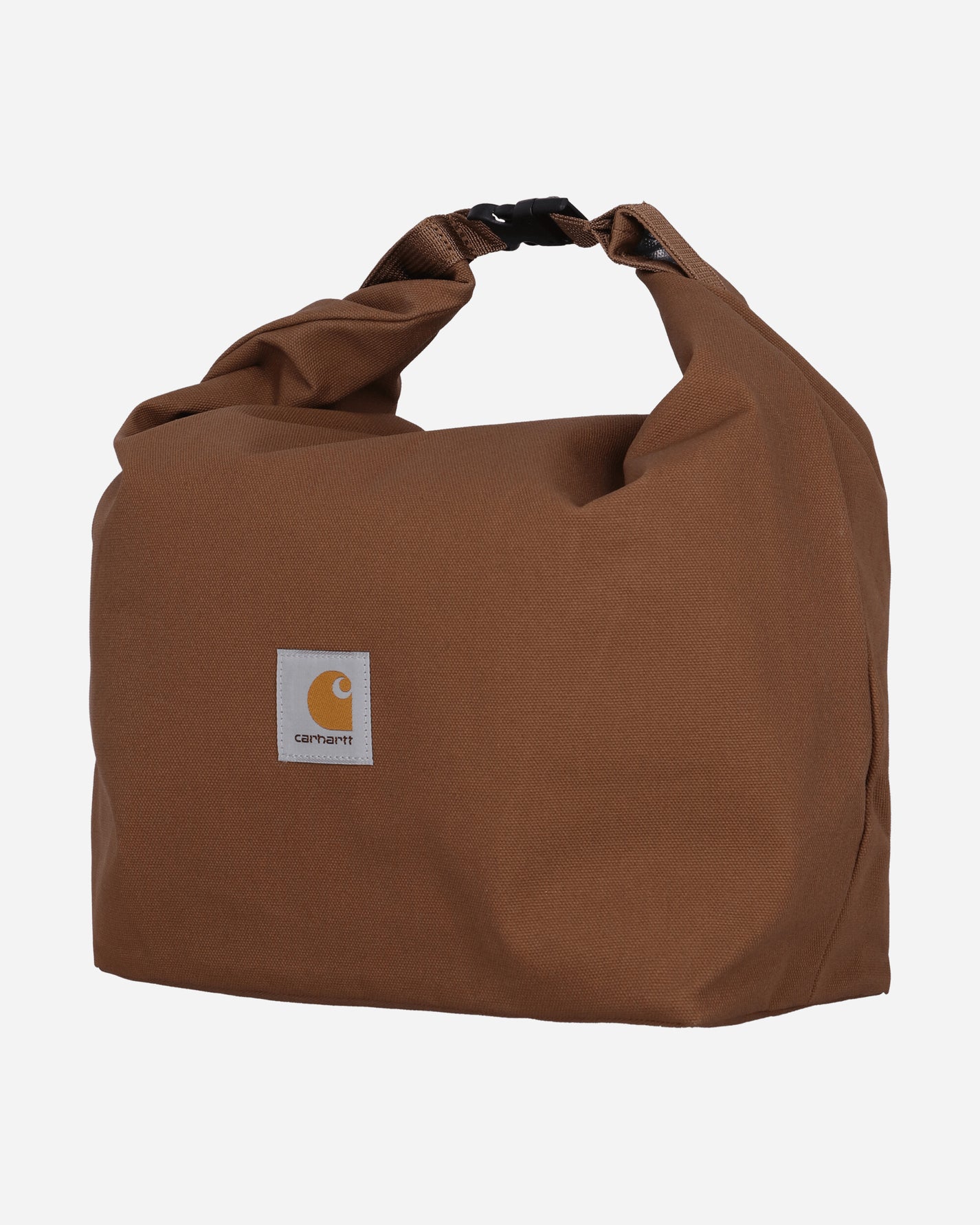 Carhartt WIP Canvas Roll-Up Insulated Bag Hamilton Brown Bags and Backpacks Pouches I034917 HZXX