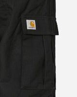 Carhartt WIP Regular Cargo Pant Black Rinsed Pants Casual I032467W 8902