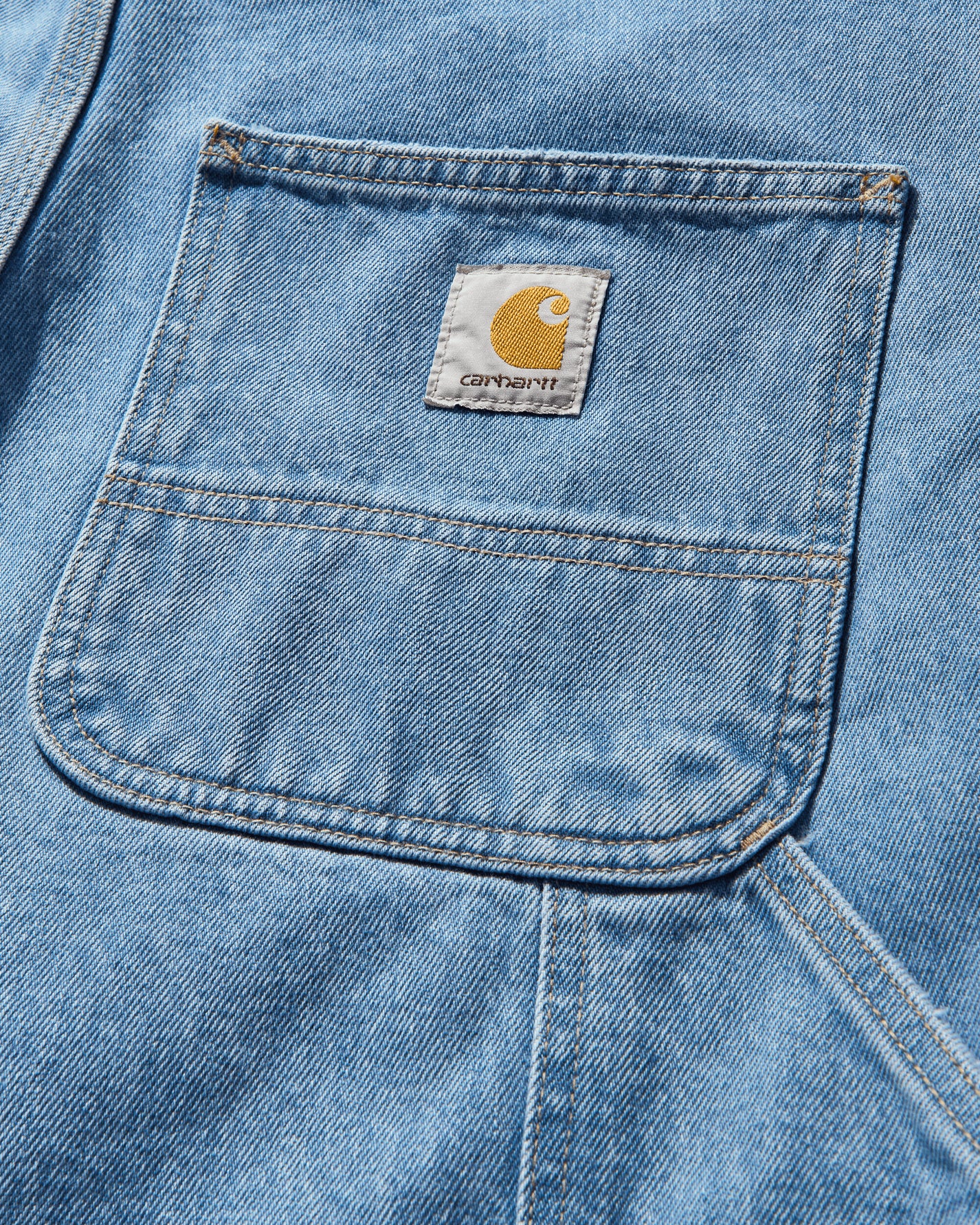 Carhartt WIP Double Knee Pant Blue Pants Denim I032699 0112