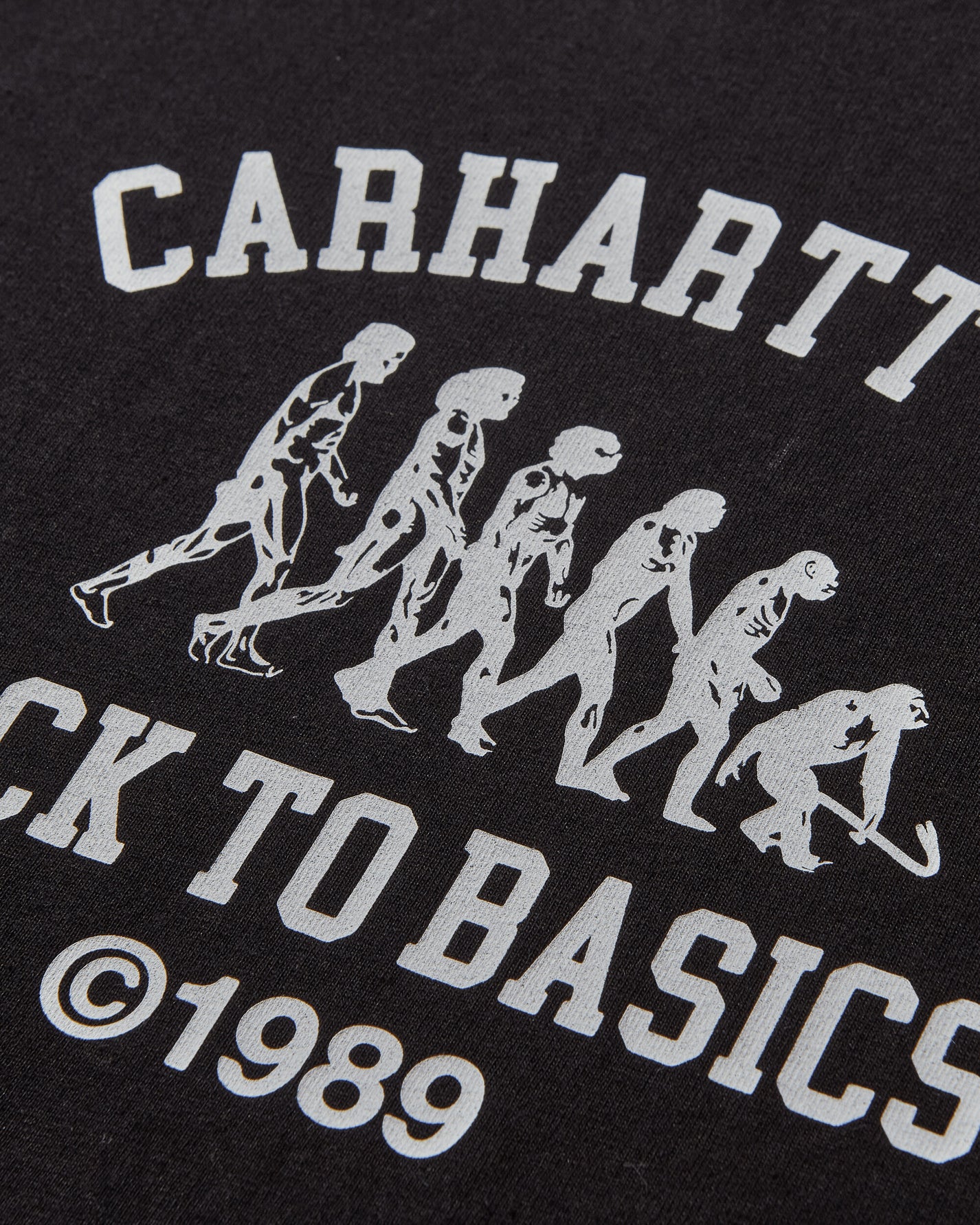 Carhartt WIP SS Basics T-Shirt Black/White T-Shirts Shortsleeve I033989 0D2XX