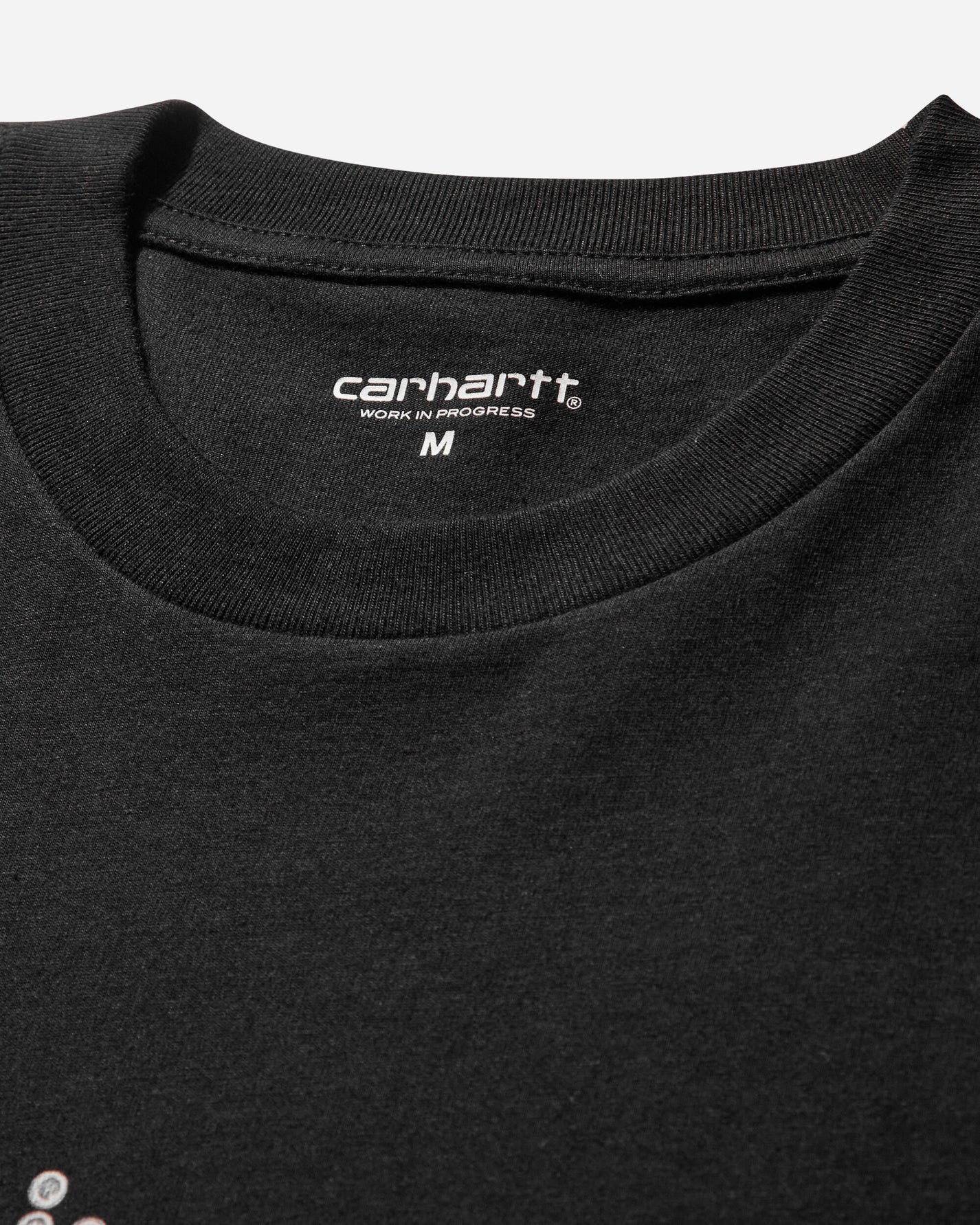 Carhartt WIP S/S Rivet Script T-Shirt Black T-Shirts Shortsleeve I034396 89XX