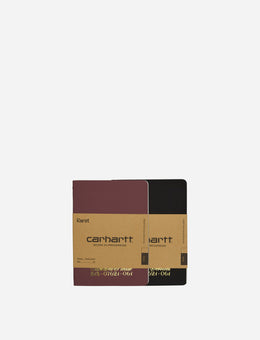 Carhartt WIP Carhartt Please Notebook Set Multicolor Home Decor Stationary and Desk Accessories I033284 1BQXX
