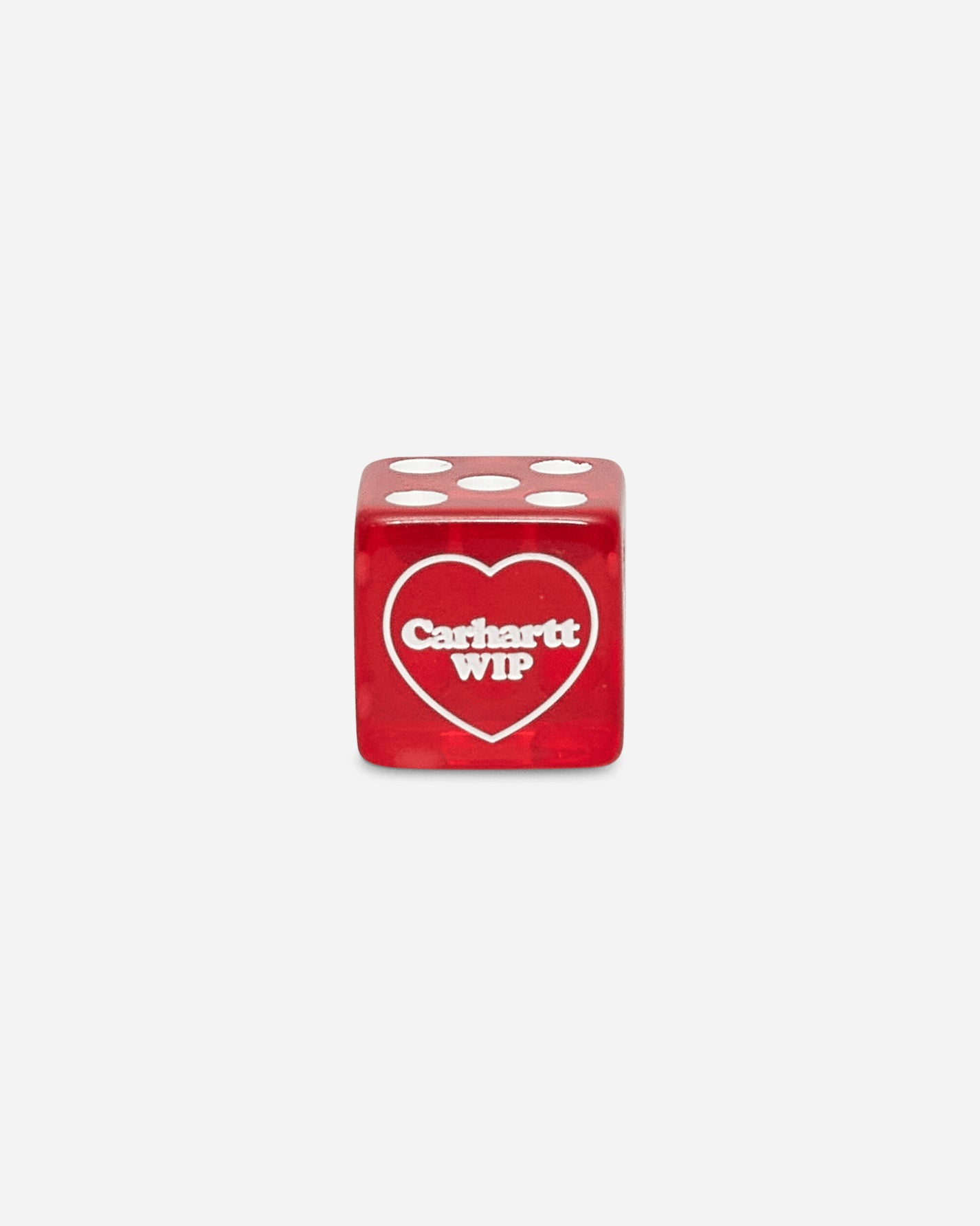 Carhartt WIP Heart Dice Set Scarlet Home Decor Stationary and Desk Accessories I034755 H8XX