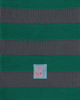 Cav Empt Poly Knit Stripe Scarf Green Gloves and Scarves Scarves and Warmneck CES24G02 001