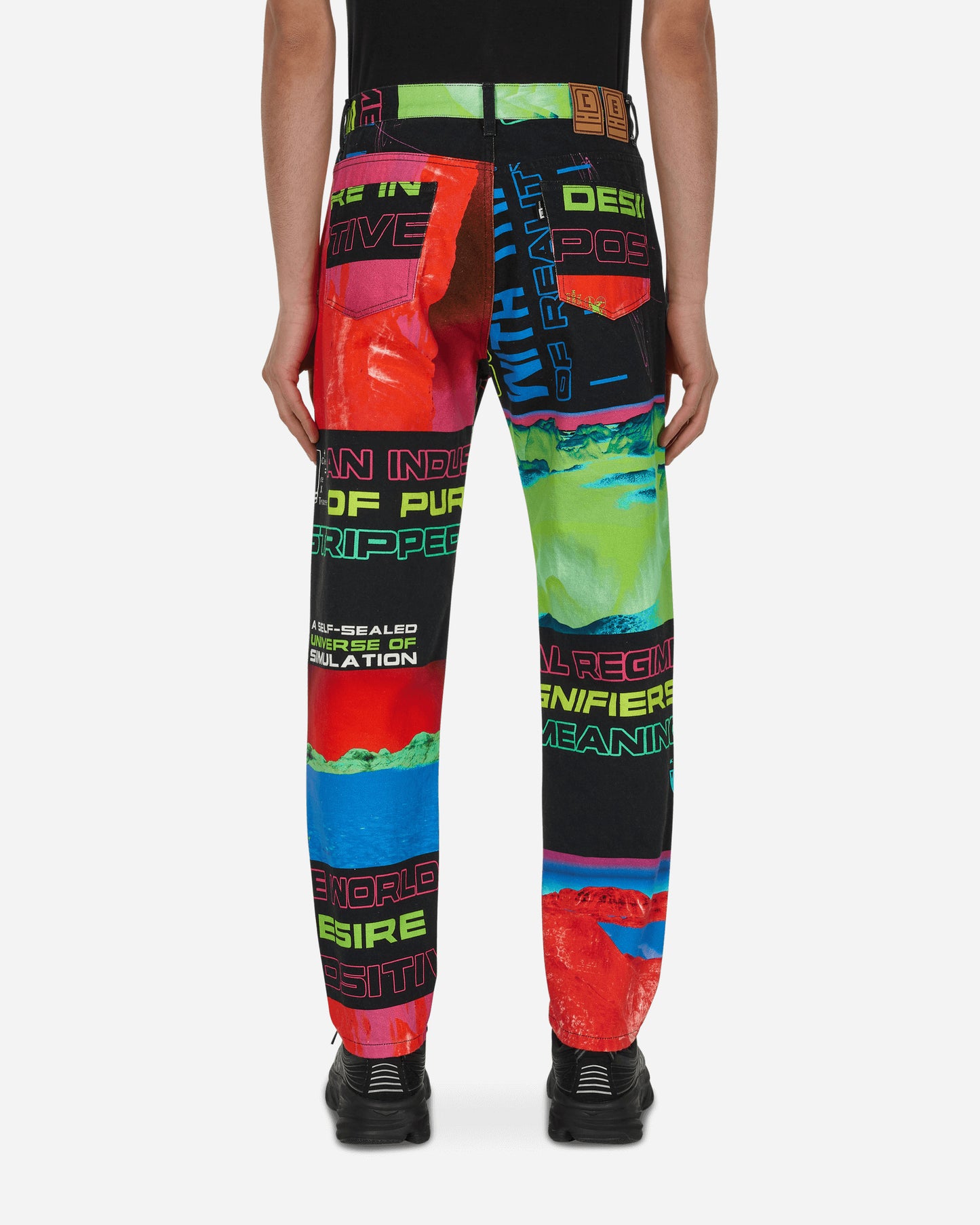 Cav Empt S.O.M 1994 Denim Multicolor Pants Denim CES21PT03 MULTICOLOR