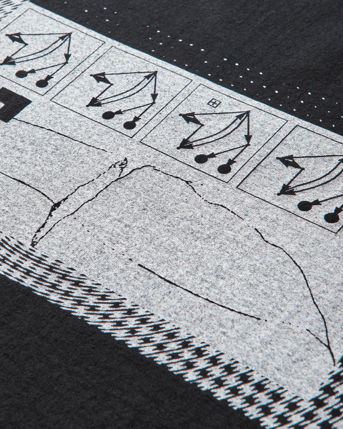 Cav Empt Vh The Saturn Circus T Black T-Shirts Shortsleeve CES27T17 BLACK