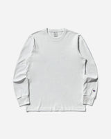 Champion Ls Tee Wht T-Shirts Longsleeve 221164 WW001