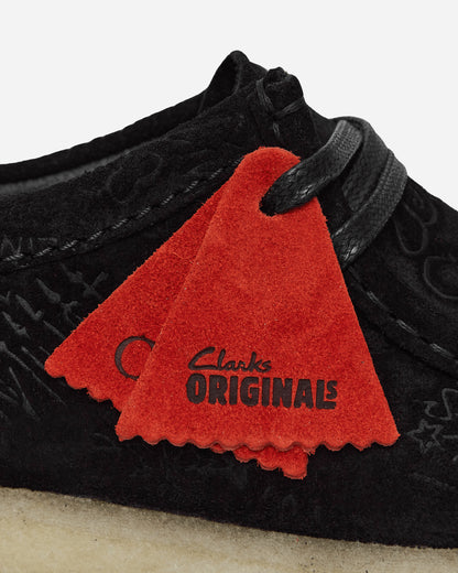 Clarks Wallabee X Civilist Black Deboss Sde Classic Shoes Laced Up 177775 1