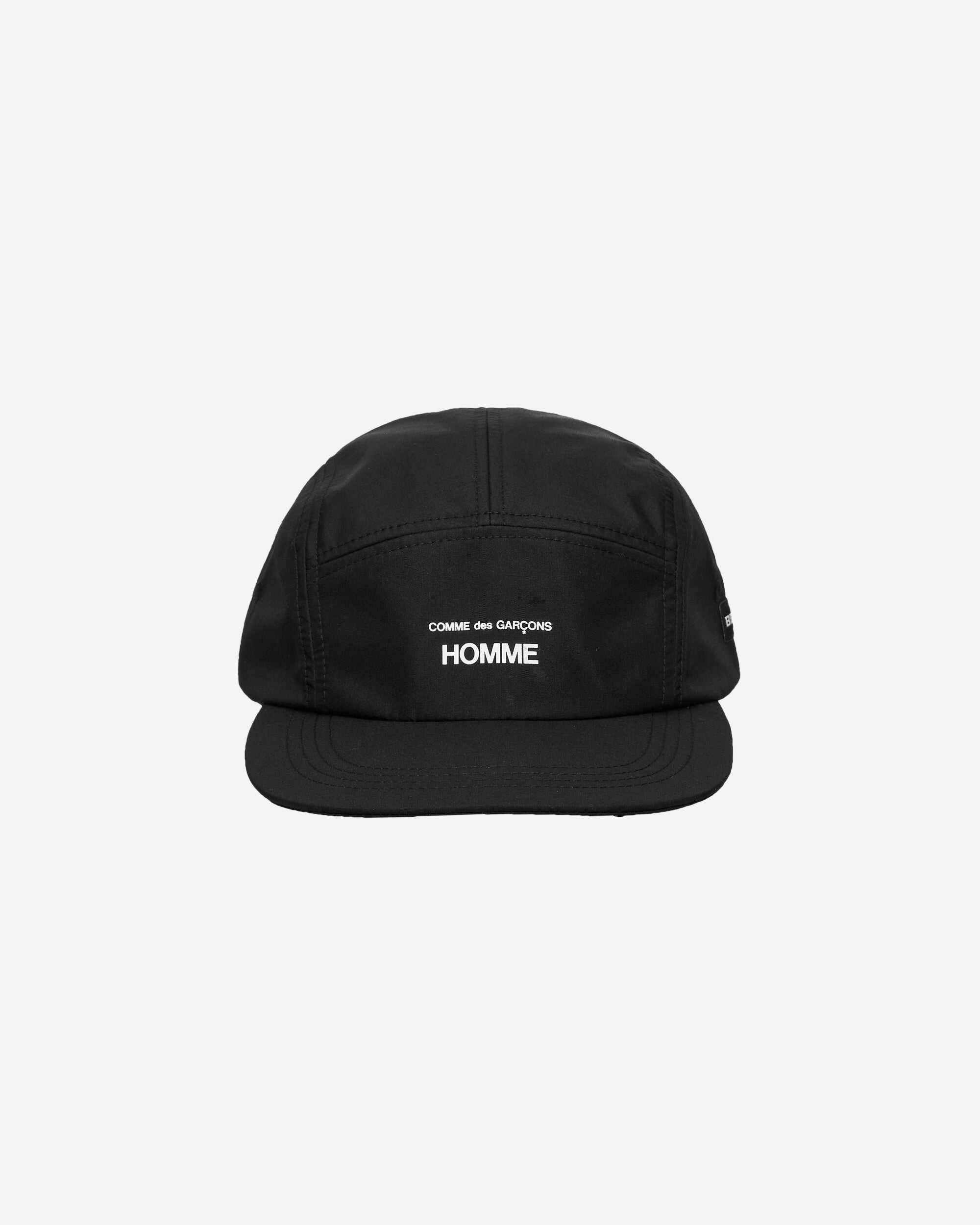 Comme Des Garçons Homme 5-Panel Hat Black Hats Caps HO-K601-051 001