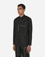 Comme Des Garçons Shirt Mens Shirt Woven Black Shirts Longsleeve FJ-B001-W22 1