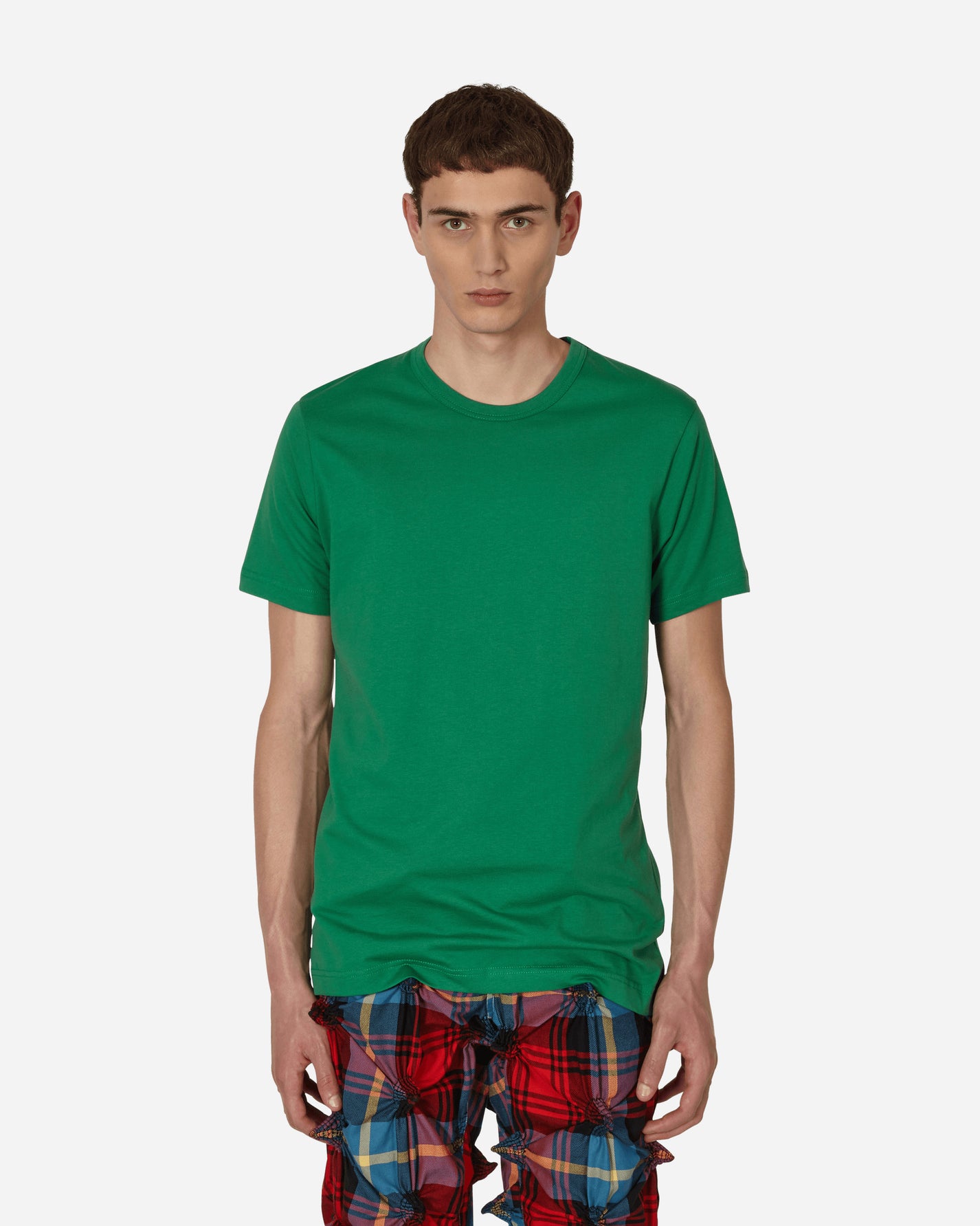 Comme Des Garçons Shirt Mens T-Shirt Knit Green T-Shirts Shortsleeve FJ-T016-W22 2